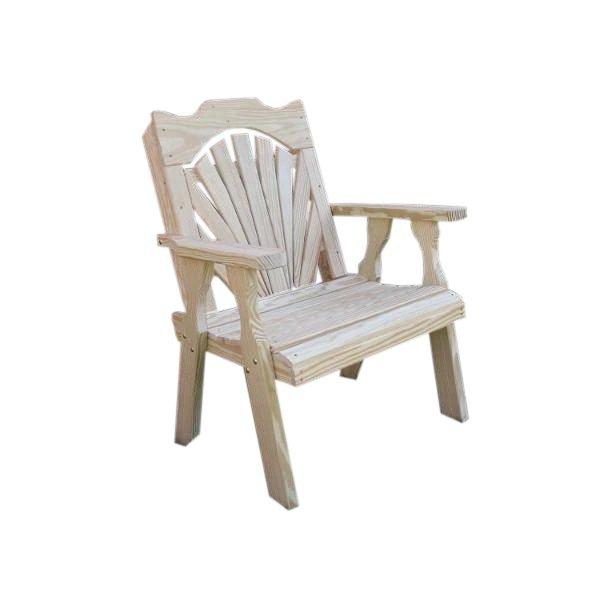 Treated Pine Fanback Patio Chair