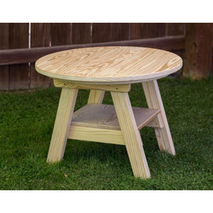 Treated Pine Round Table