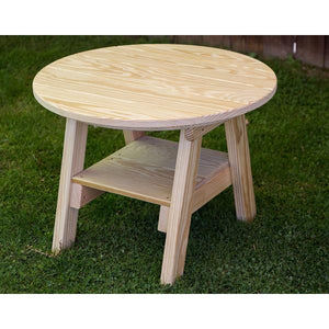 Treated Pine Round Table Round Table