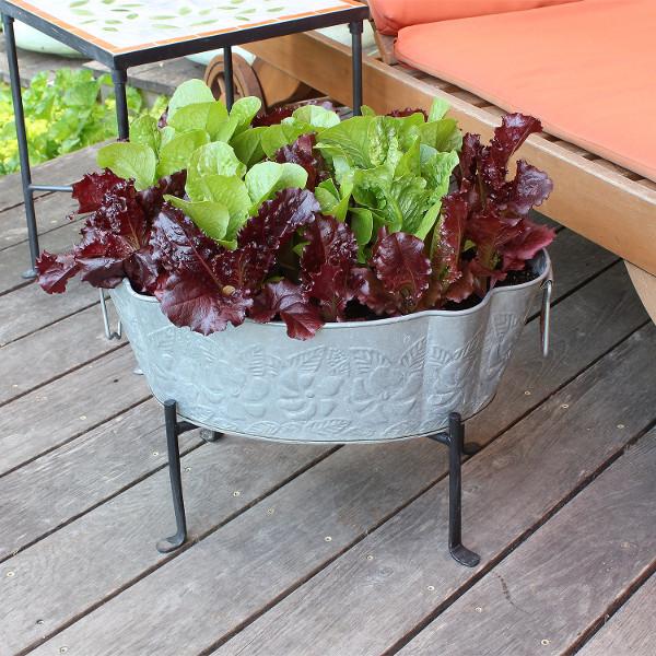 Tub with adjustable Stand Tub with Stand