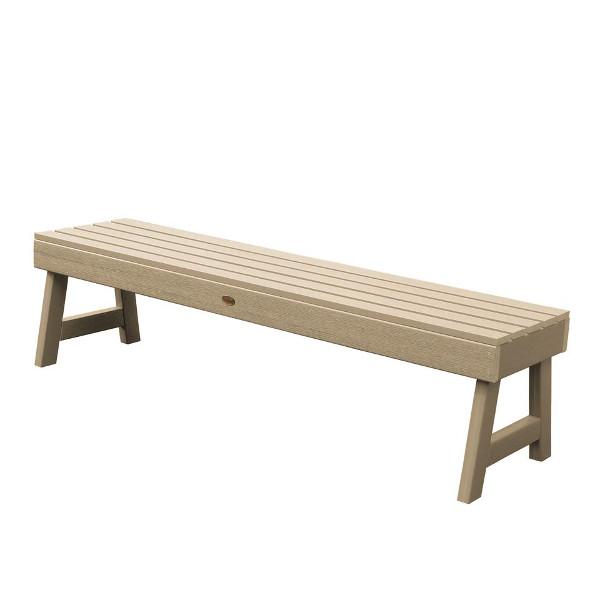 USA Weatherly Backless Picnic Bench Picnic Bench 5ft / Tuscan Taupe