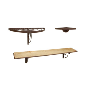 Vita Half-Round Wall Shelf Wall Shelf