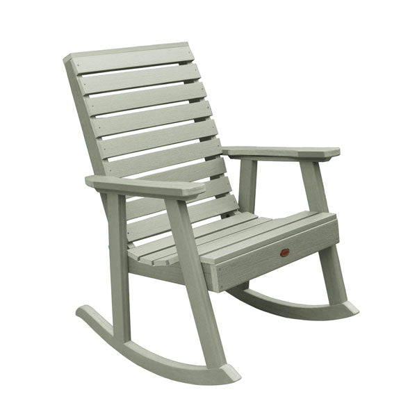 Weatherly Outdoor Rocking Chair Rocking Chair Eucalyptus