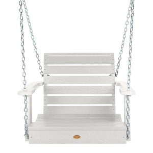 Weatherly Single Seat Swing Seat Swing White