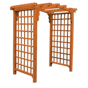 Western Red Cedar Cambridge Arbor Porch Swing Stand