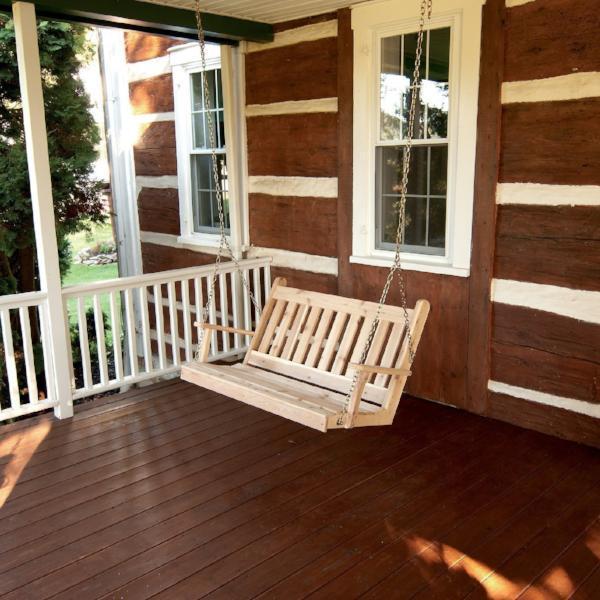 Western Red Cedar Traditional English Porch Swing Porch Swing