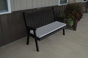 Yellow Pine Traditional English Garden Bench