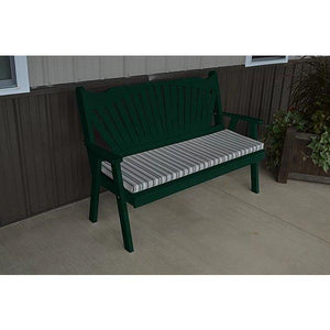 Yellow Pine Traditional English Garden Bench